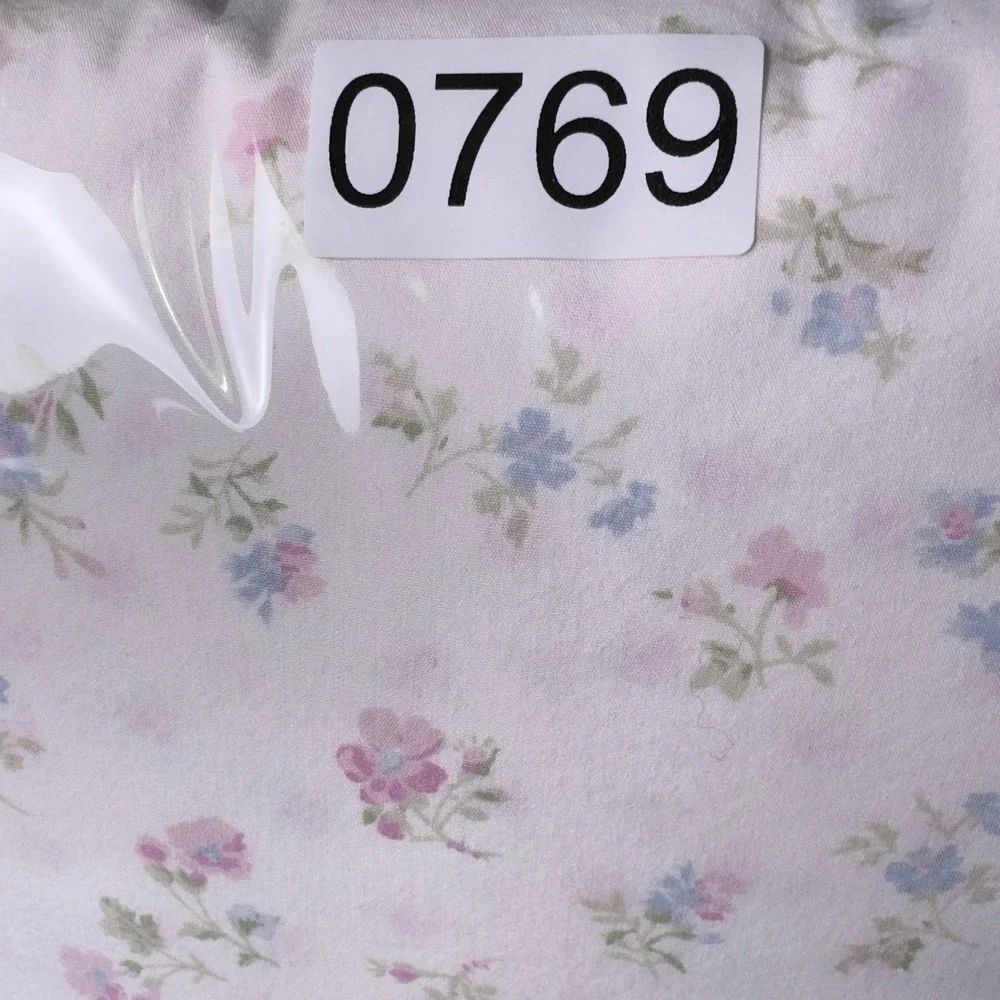 VtgTwin Reversible Duvet Cover Shabby Chic Cottage Floral Cotton Pink Romantic
